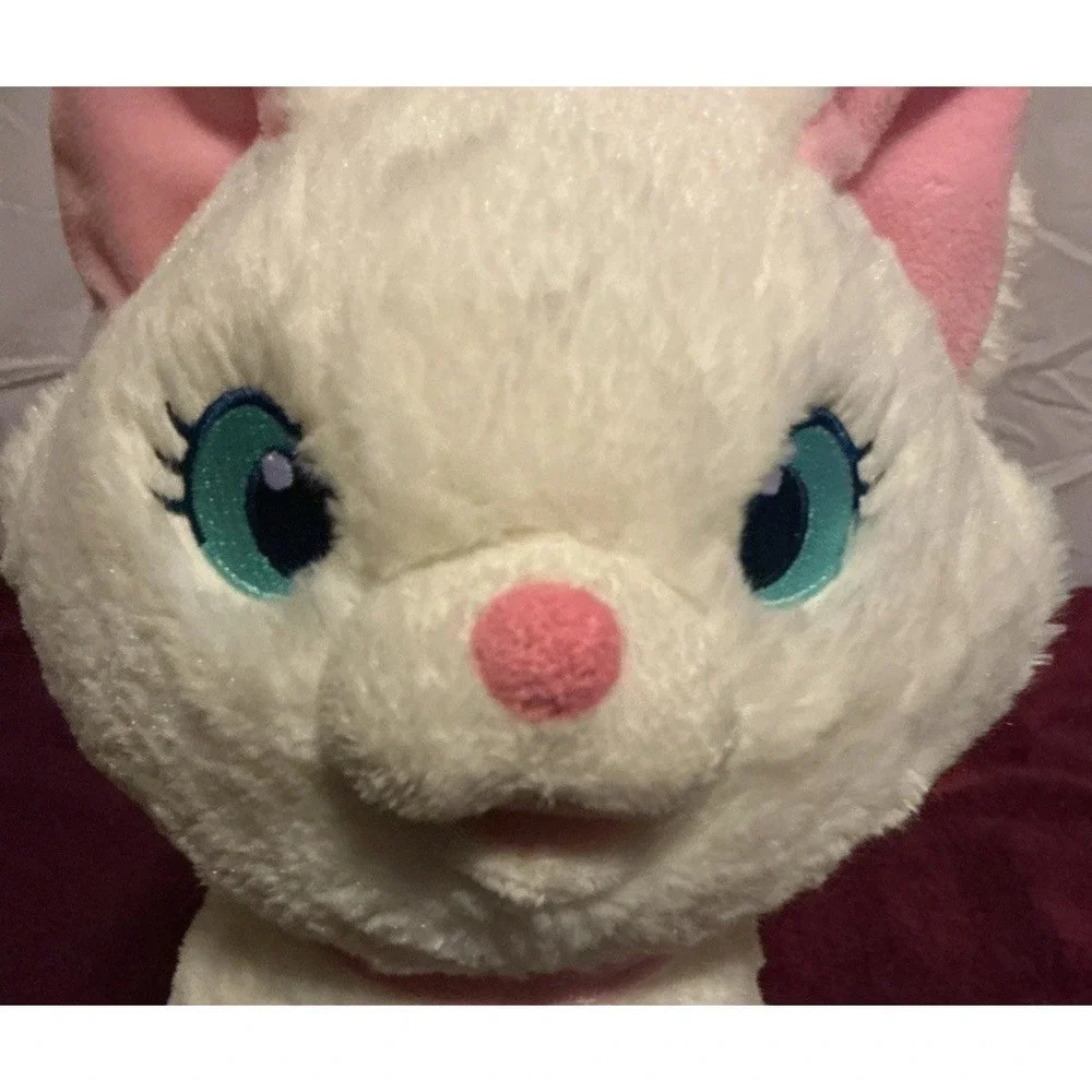 Disney Store Aristocats Marie Plush‎ White Cat Stuffed Animal Toy 12